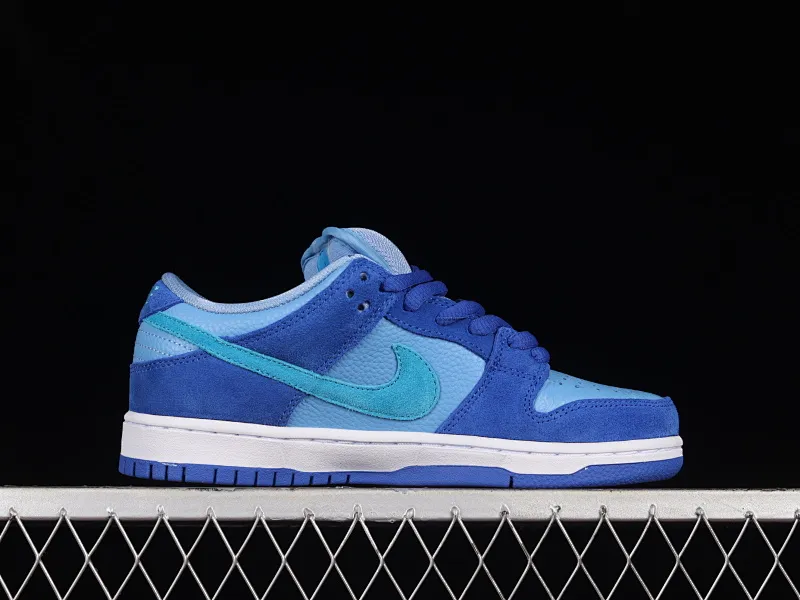 All categories Nk SB Dunk series Nk SB Dunk Low low-top sneakers F version Nk SB Dunk Low Blue Raspberry blue raspberry SB low-top sports and leisure sneakers DM0807-400